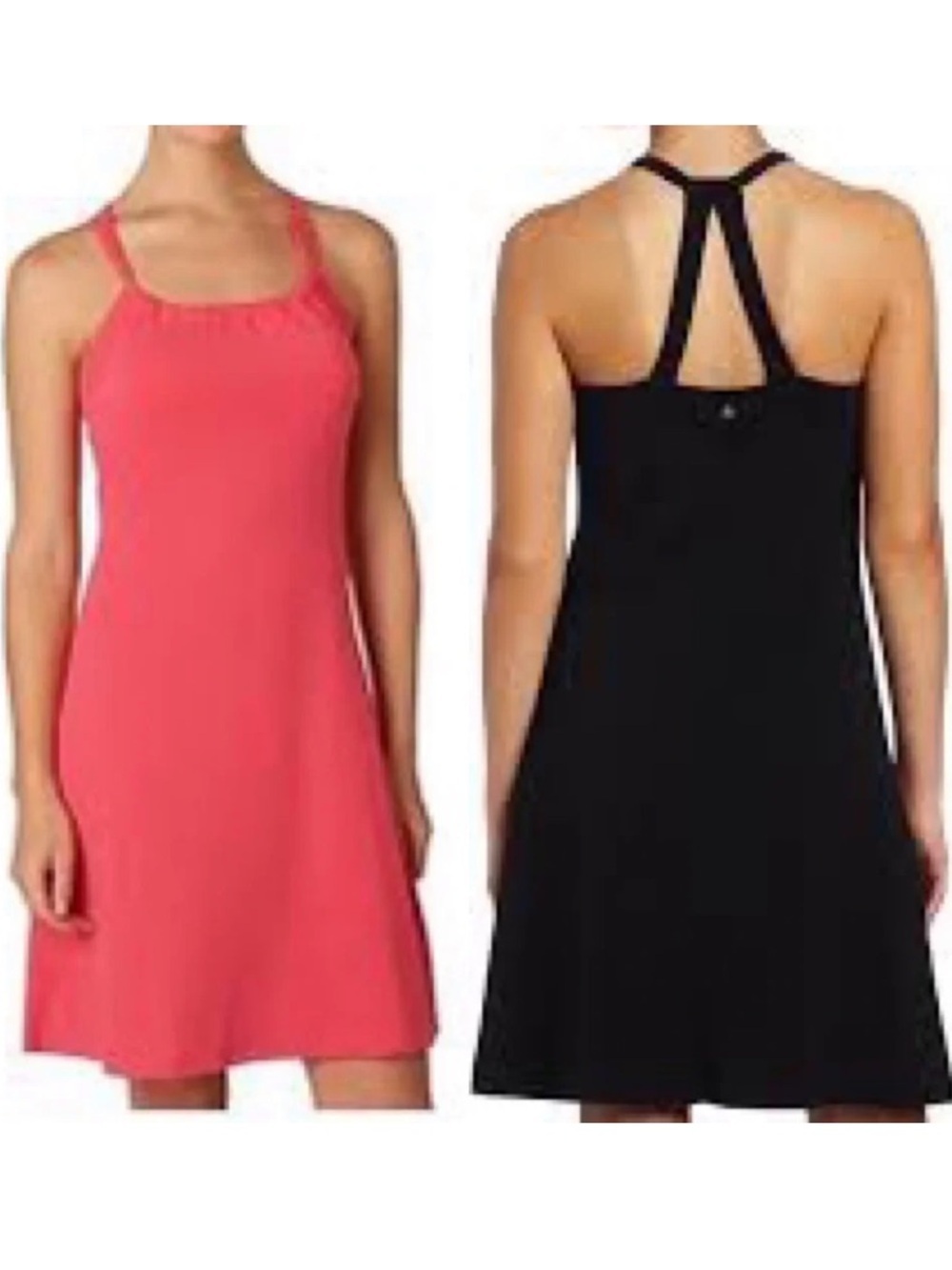 Prana NWT Quinn Athletic Hiking Outdoor Halter Dress Boysenberry Size Large
